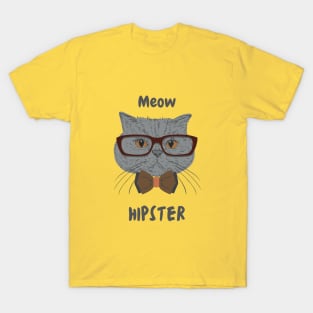 Cat With Glasses T-Shirt